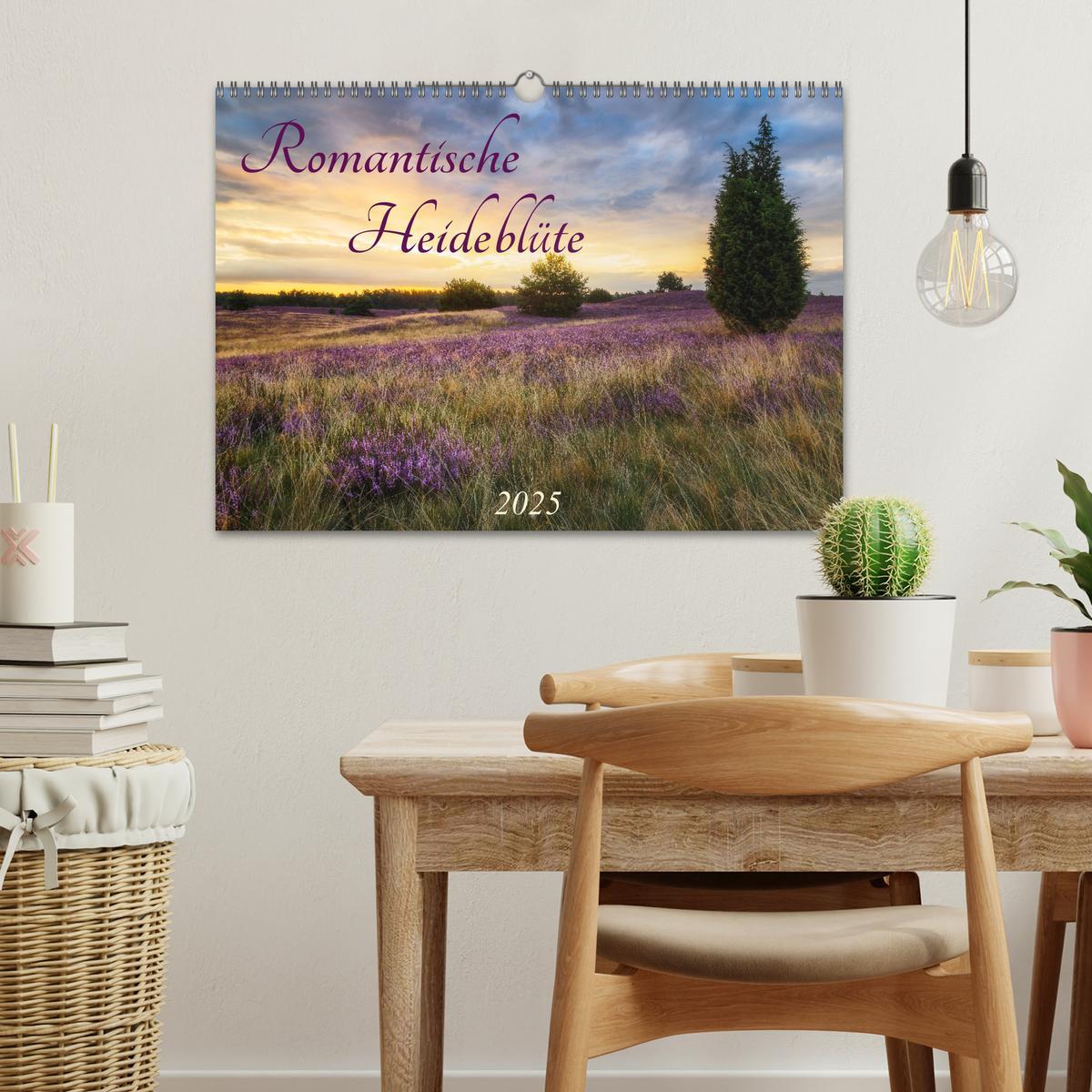 Bild: 9783383960222 | Romantische Heideblüte (Wandkalender 2025 DIN A3 quer), CALVENDO...