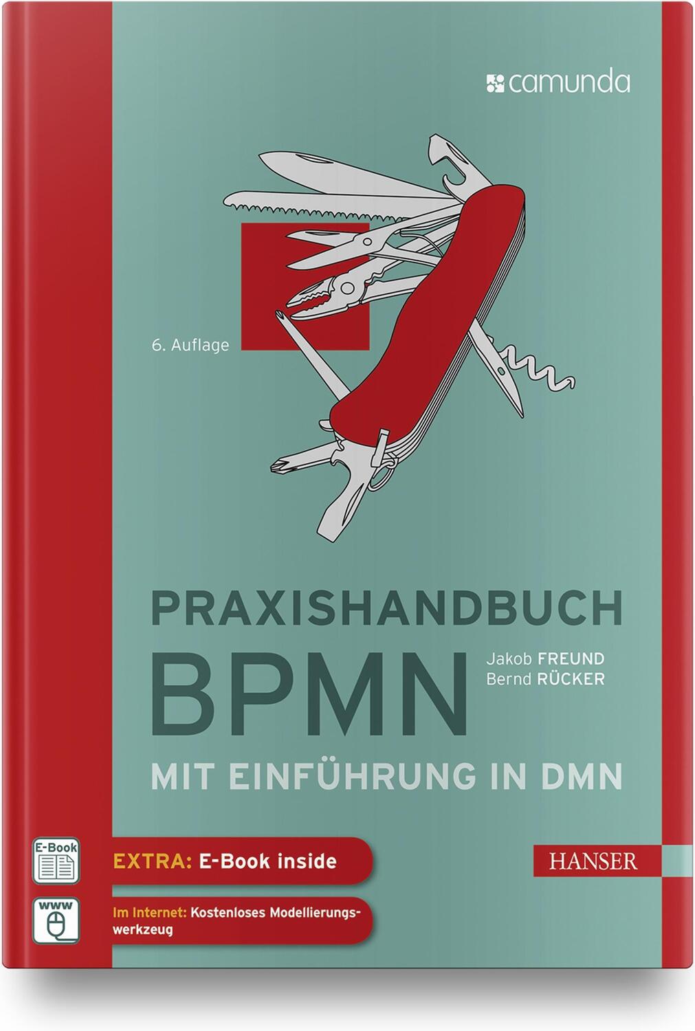 Cover: 9783446461116 | Praxishandbuch BPMN | Mit Einführung in DMN | Bernd Rücker (u. a.)
