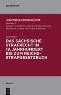 Cover: 9783899497304 | Das sächsische Strafrecht im 19. Jahrhundert bis zum...