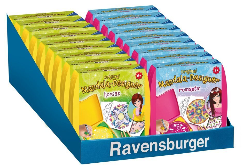 Cover: 4005556299867 | Ravensburger Mandala Designer Mini horses 29986, Zeichnen lernen...