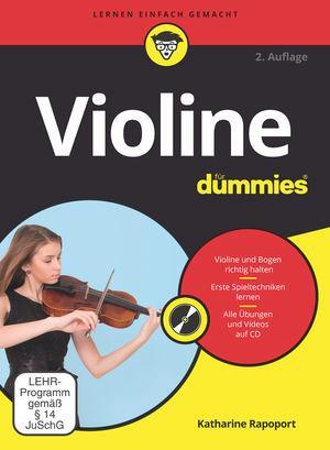 Cover: 9783527716616 | Violine für Dummies | Katharine Rapoport | Taschenbuch | für Dummies