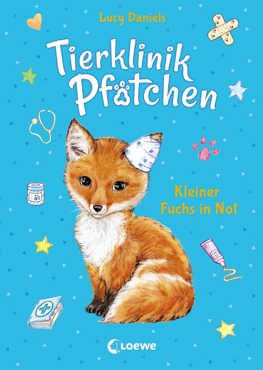 Cover: 9783743205451 | Tierklinik Pfötchen (Band 3) - Kleiner Fuchs in Not | Lucy Daniels