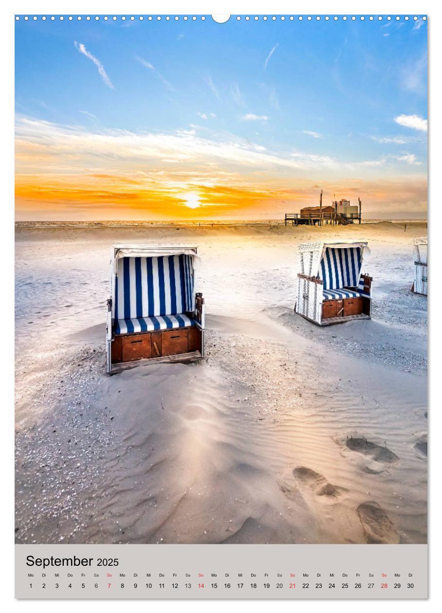 Bild: 9783435963843 | NORDSEEFLAIR - St. Peter Ording und Westerhever (Wandkalender 2025...