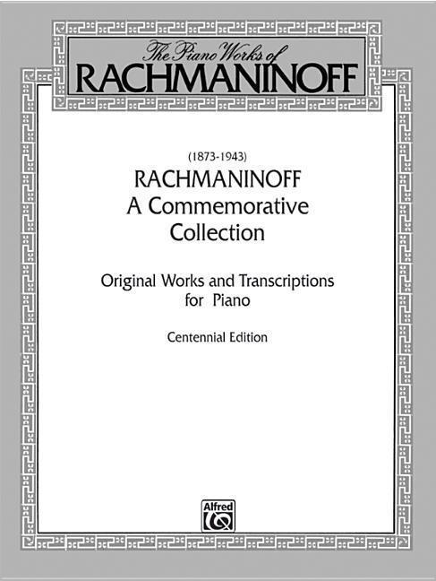 Cover: 9780769239613 | A Commemorative Collection | Sergei Rachmaninov | Buch | Englisch