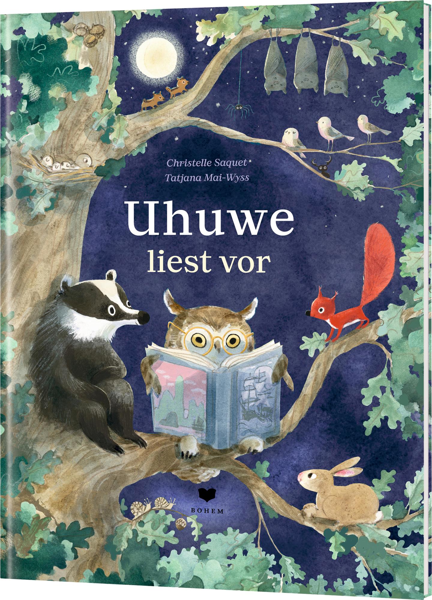 Cover: 9783959392372 | Uhuwe liest vor | Christelle Saquet | Buch | 40 S. | Deutsch | 2025