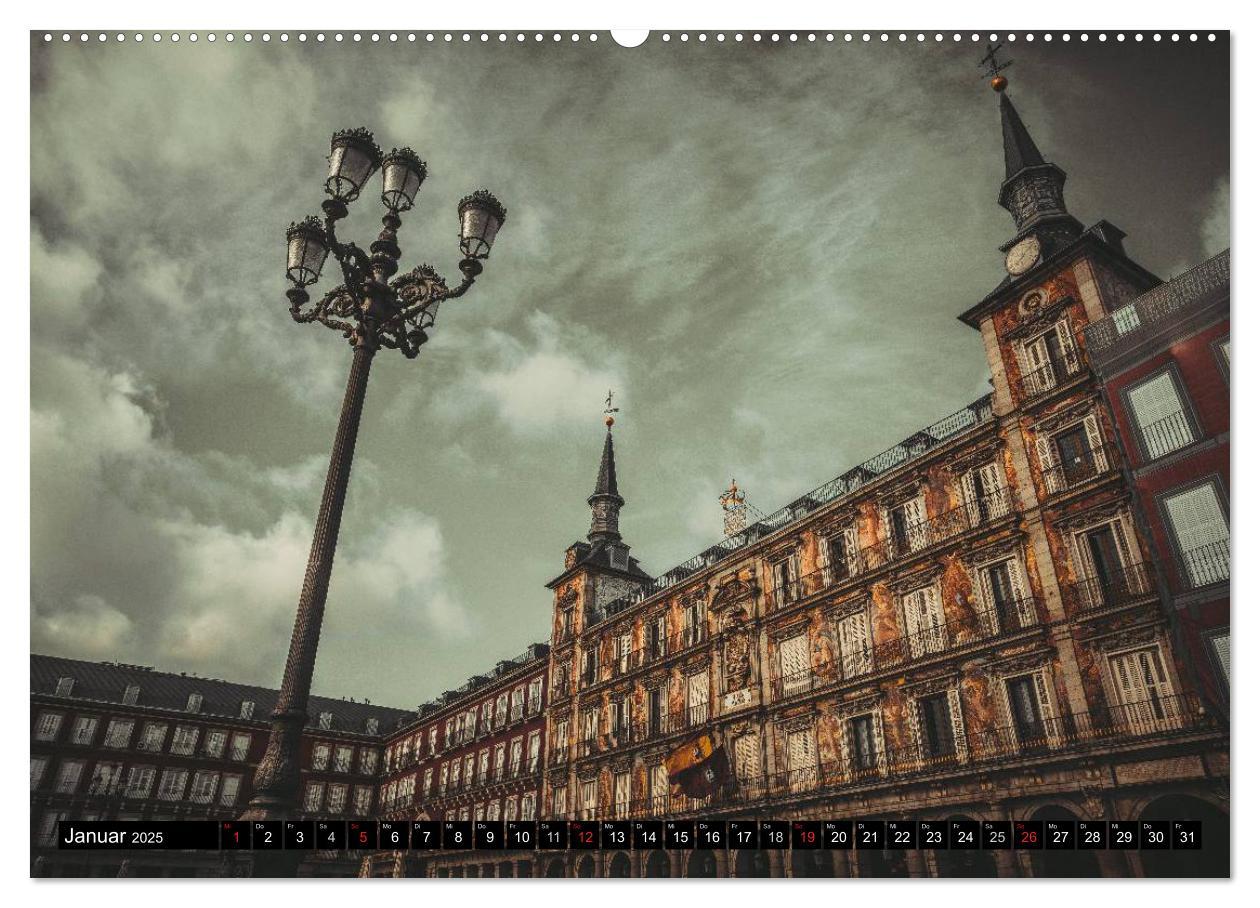 Bild: 9783435505210 | Hauptstadt Madrid (hochwertiger Premium Wandkalender 2025 DIN A2...