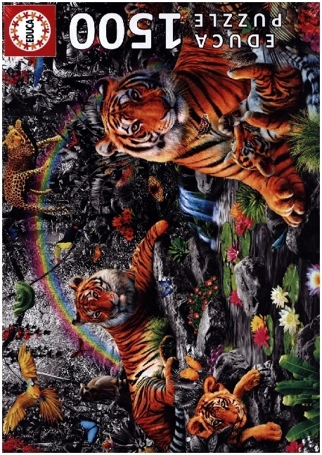 Cover: 8412668195639 | EDUCA - Tiger im Dschungel 1500 Teile Puzzle | Spiel | Deutsch | 2023