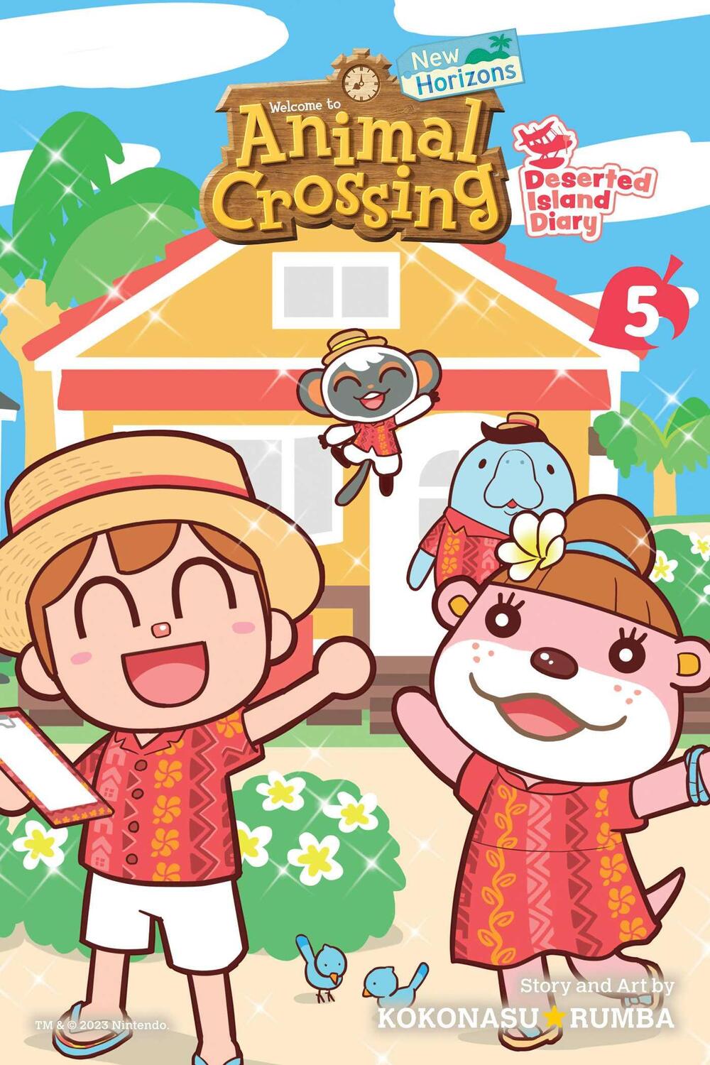 Cover: 9781974738540 | Animal Crossing: New Horizons, Vol. 5: Deserted Island Diary | Rumba