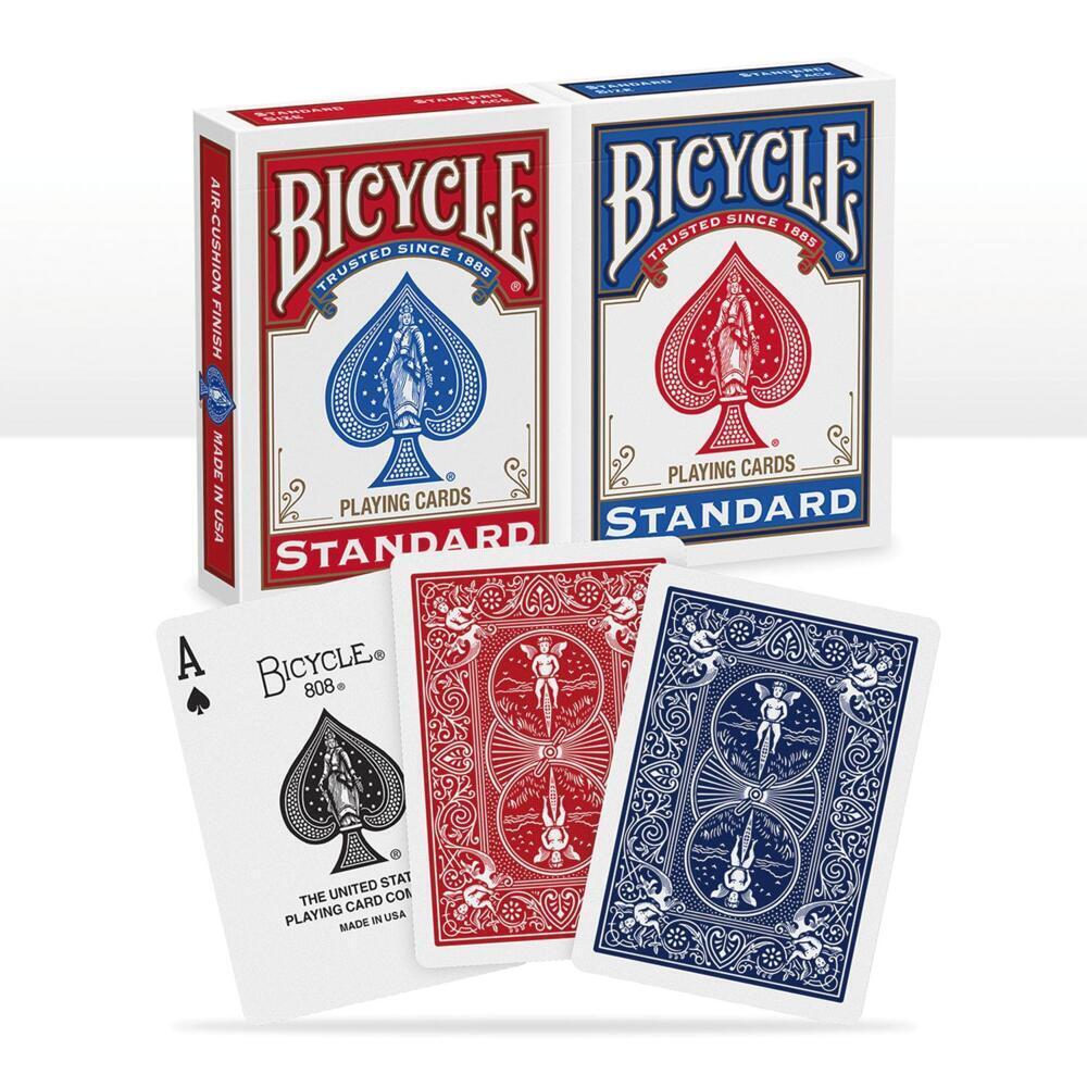 Cover: 73854608081 | Bicycle Gold Standard 2-Pack Red & Blue | Company | Spiel | 2 Bde/Tle