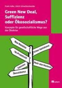 Cover: 9783865812131 | Green New Deal, Suffizienz oder Ökosozialismus? | Adler | Taschenbuch