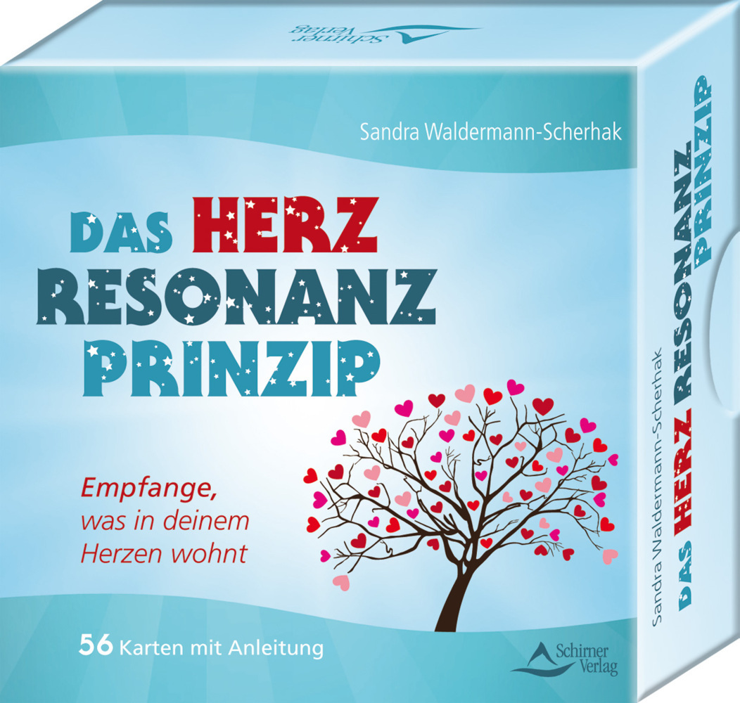 Cover: 9783843490603 | Das Herzresonanz-Prinzip, Affirmationskarten | Waldermann-Scherhak