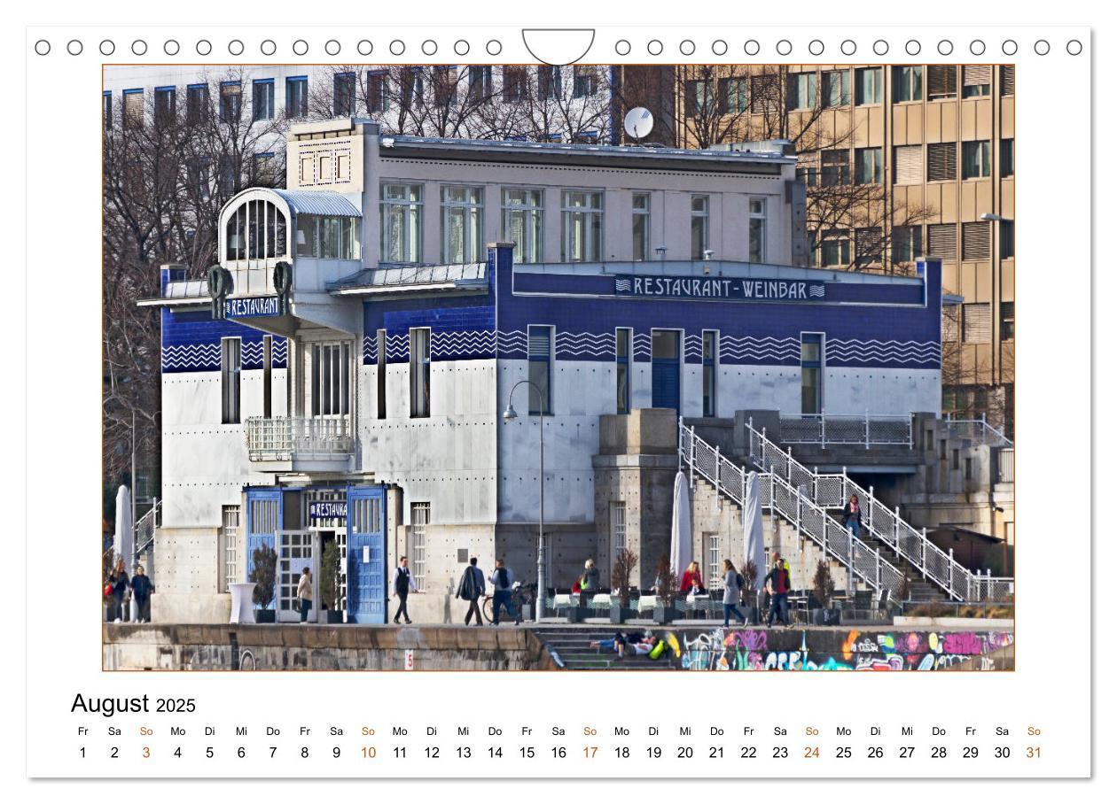 Bild: 9783435283613 | Otto Wagners Wien (Wandkalender 2025 DIN A4 quer), CALVENDO...