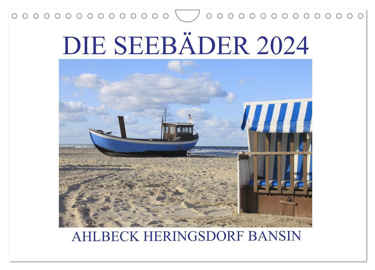 Cover: 9783675536241 | Die Seebäder 2024 (Wandkalender 2024 DIN A4 quer), CALVENDO...