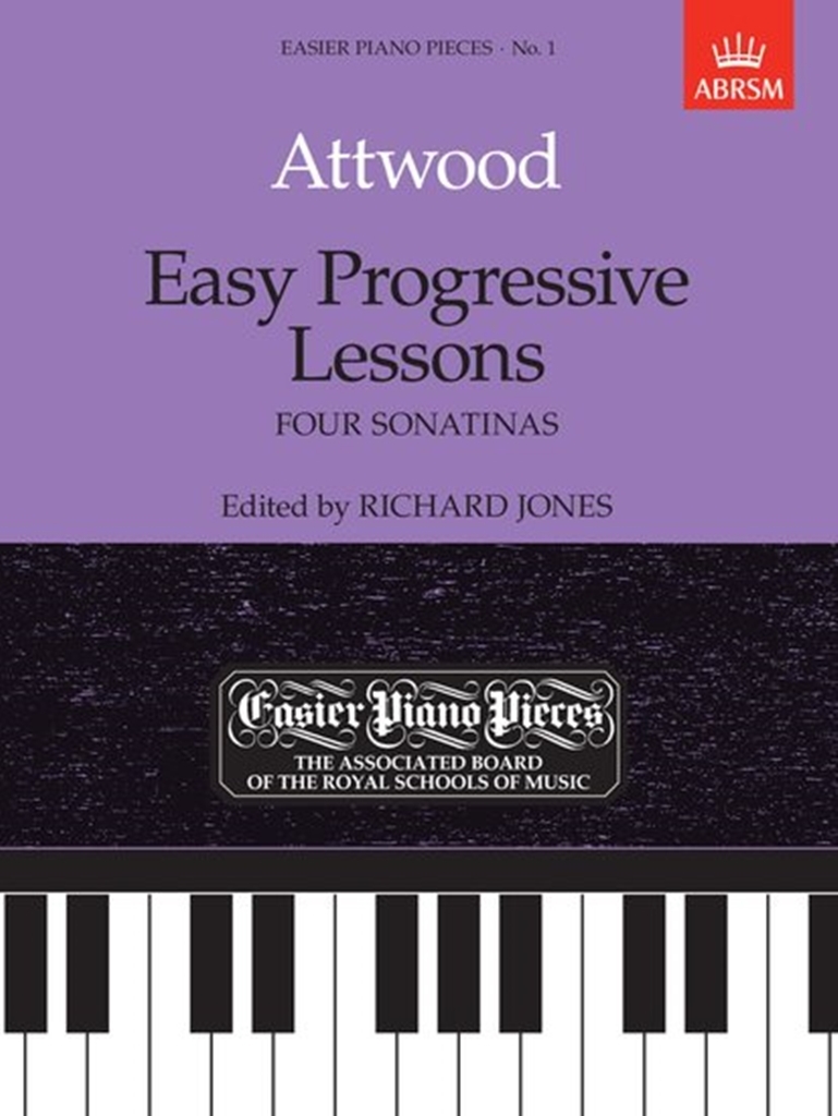 Cover: 9781854722249 | Easy Progressive Lessons - Four Sonatinas | Easier Piano Pieces 01