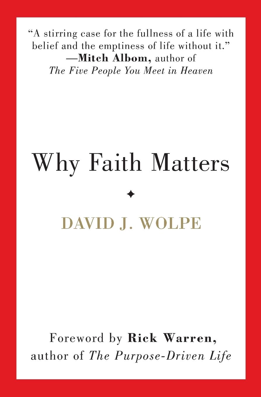 Cover: 9780061633355 | Why Faith Matters | David J Wolpe | Taschenbuch | Englisch | 2009