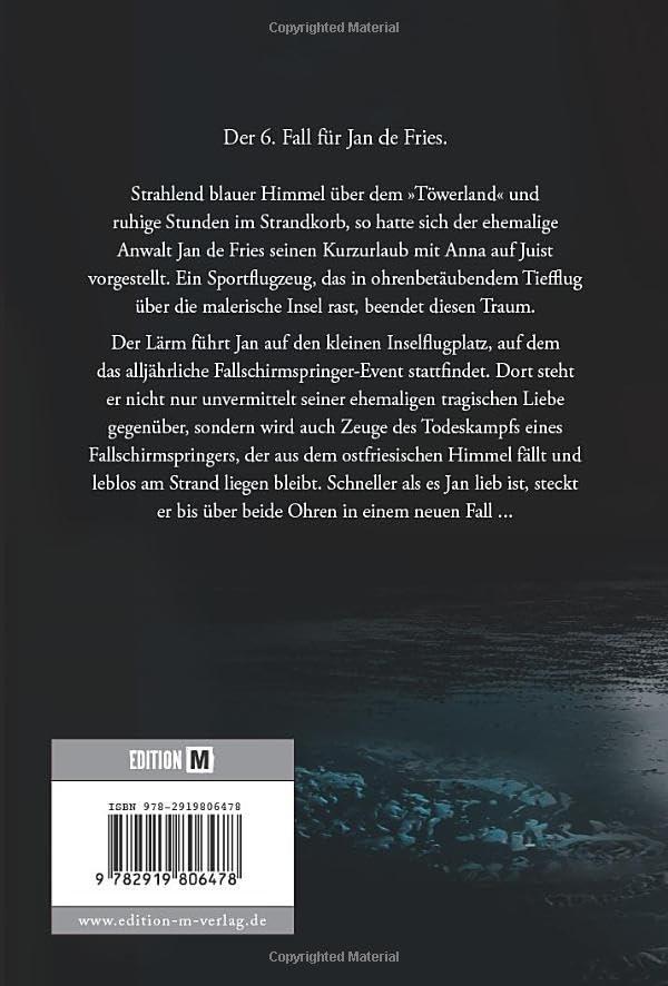 Rückseite: 9782919806478 | FreiFall für Juist | Dirk Trost | Taschenbuch | Jan de Fries | Deutsch
