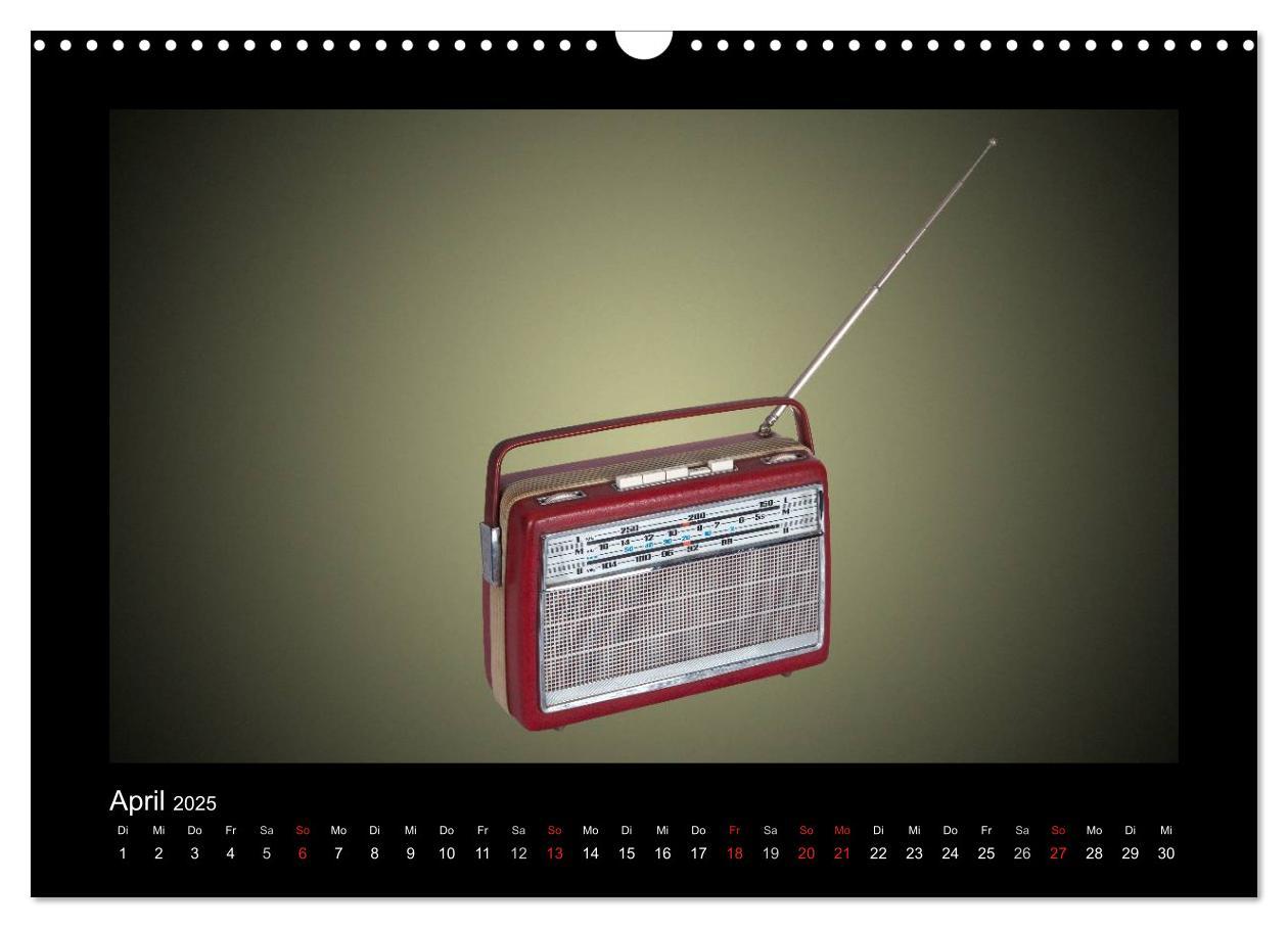 Bild: 9783435765959 | Dampfradios - Antike Radios mit Patina (Wandkalender 2025 DIN A3...