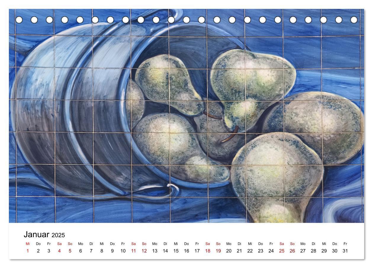 Bild: 9783435029617 | Azulejos - Portugals beliebte Kachel Kunst (Tischkalender 2025 DIN...