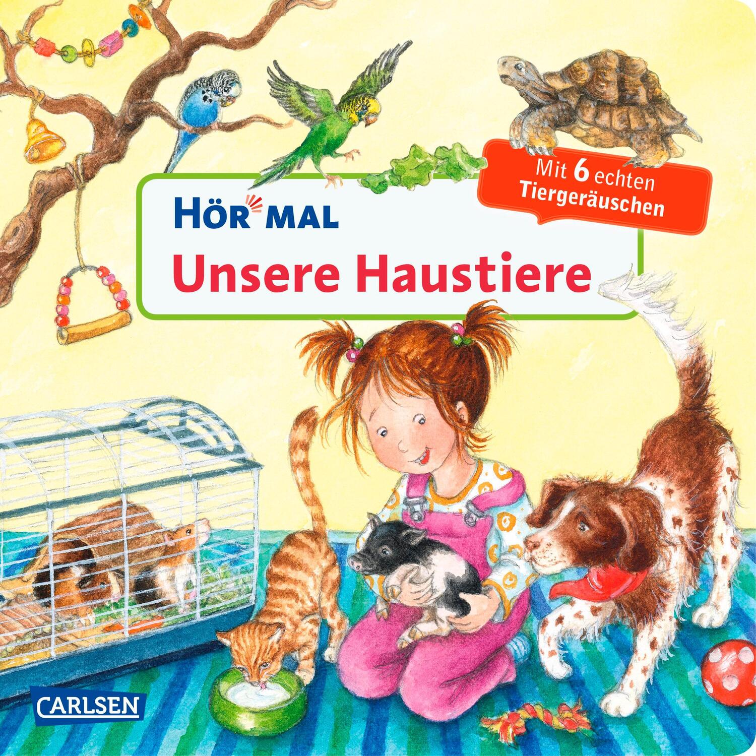 Cover: 9783551250582 | Hör mal (Soundbuch): Unsere Haustiere | Kyrima Trapp | Buch | Deutsch