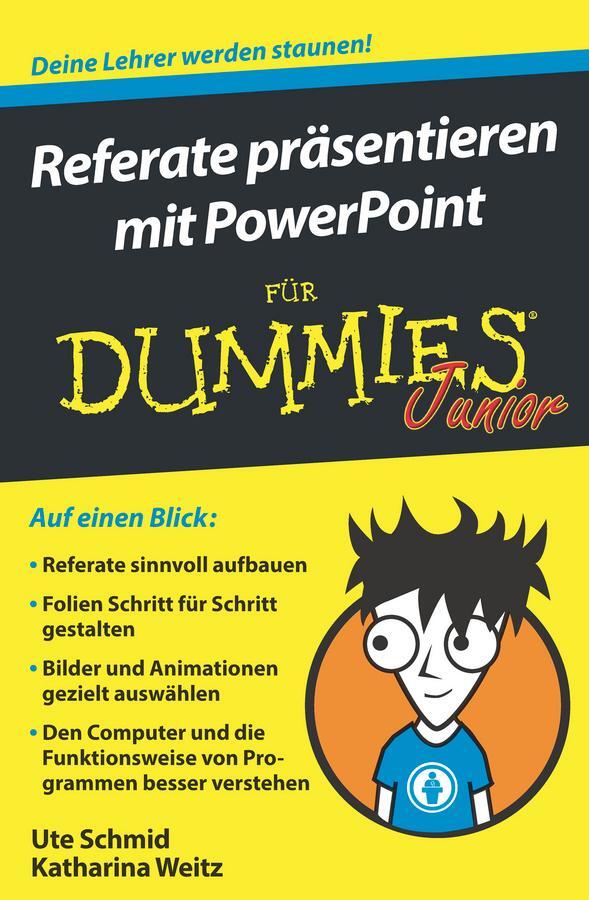 Cover: 9783527713967 | Referate präsentieren mit PowerPoint für Dummies Junior | Taschenbuch