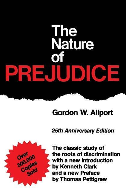 Cover: 9780201001792 | The Nature of Prejudice (25th Anniversary Edition) | Gordon W. Allport