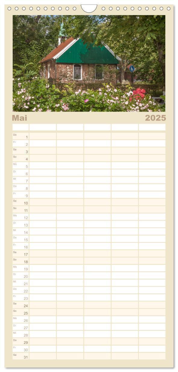 Bild: 9783457098189 | Familienplaner 2025 - Moin Spiekeroog mit 5 Spalten (Wandkalender,...