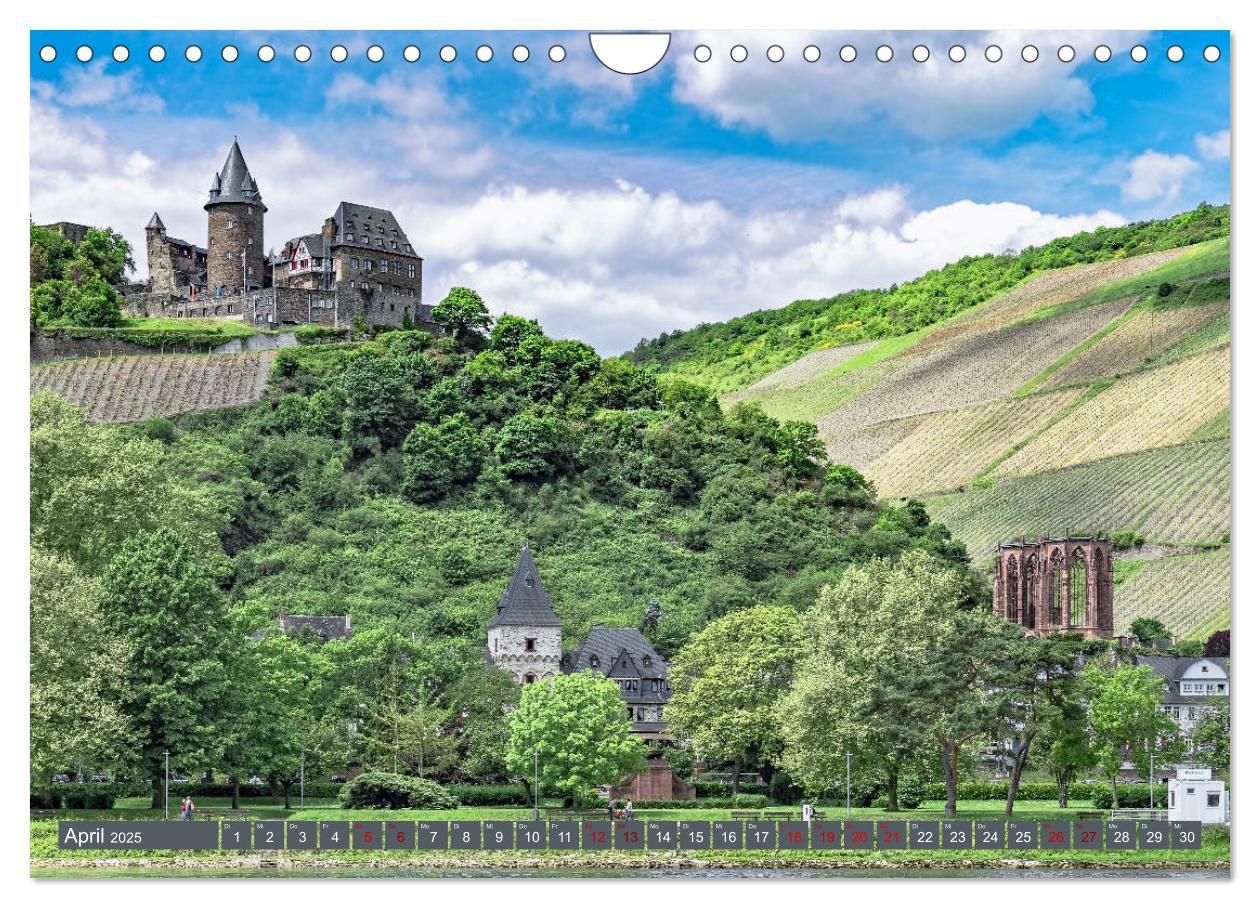 Bild: 9783435362394 | Burgen der Rheinromantik (Wandkalender 2025 DIN A4 quer), CALVENDO...