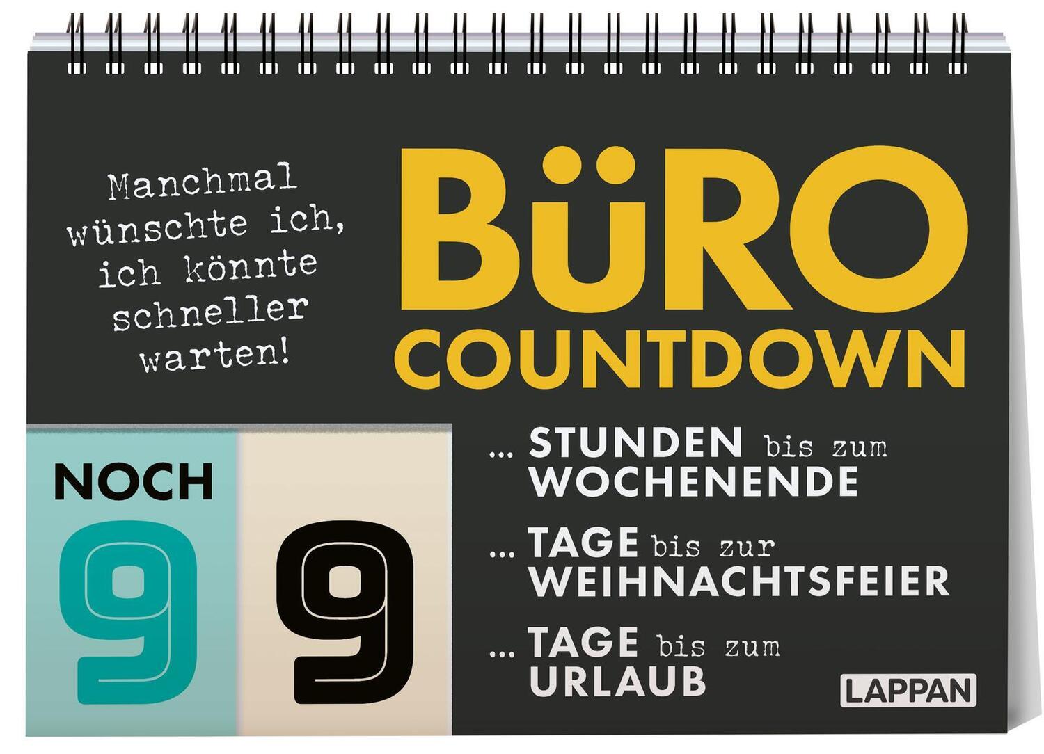 Cover: 9783830364450 | Countdown-Kalender für's Büro | Taschenbuch | 26 S. | Deutsch | 2024