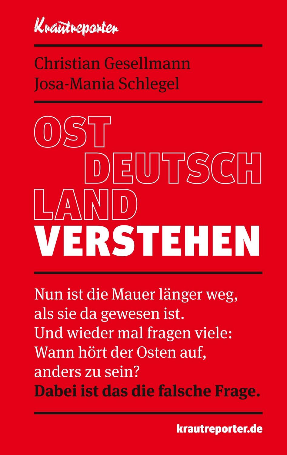 Cover: 9783982095806 | Ostdeutschland verstehen | Christian Gesellmann (u. a.) | Taschenbuch