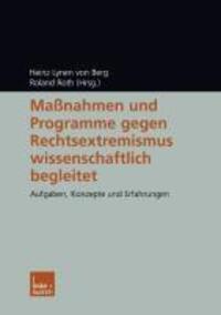 Cover: 9783810035370 | Maßnahmen und Programme gegen Rechtsextremismus wissenschaftlich...