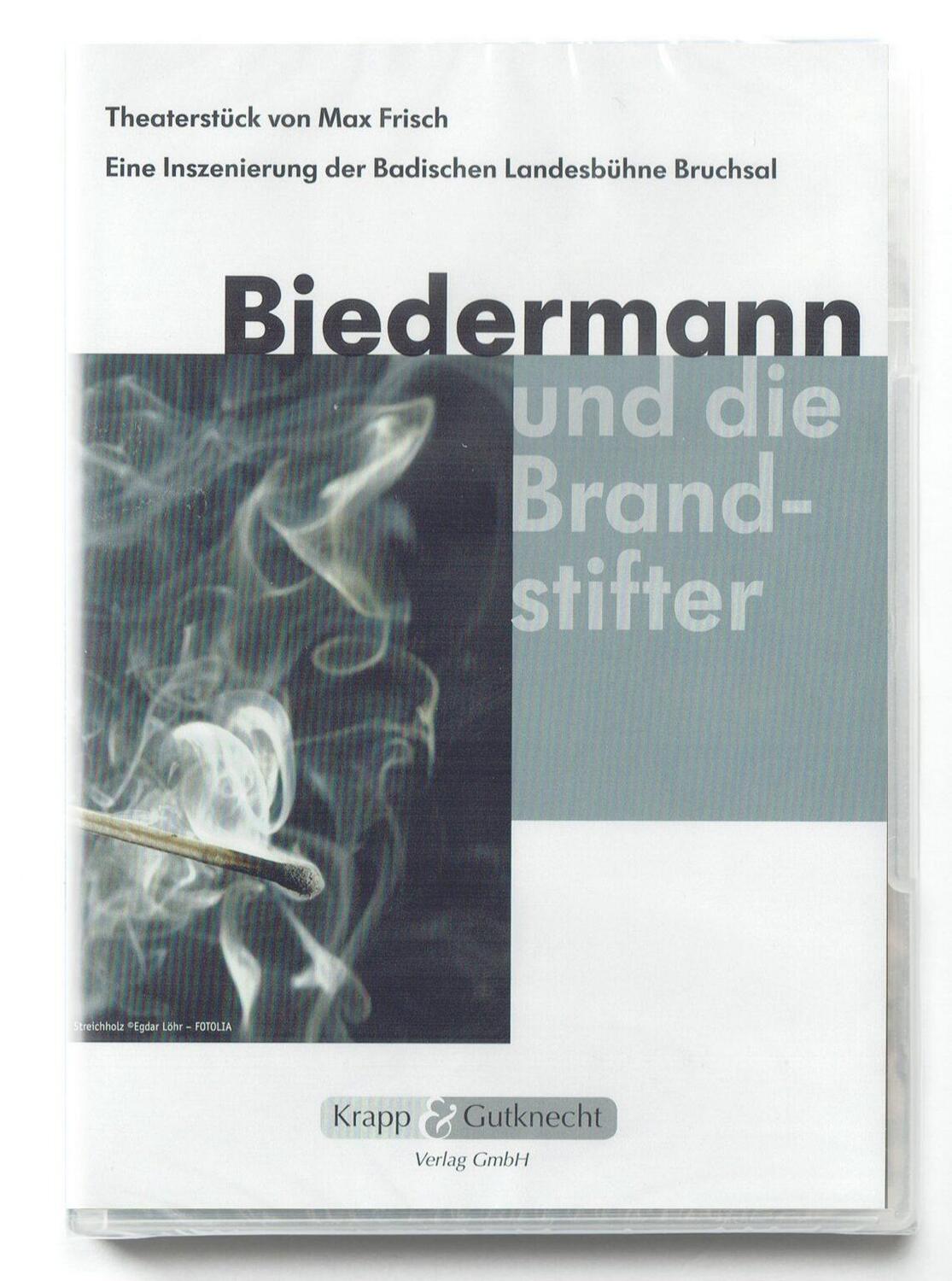 Cover: 9783932609909 | Biedermann und die Brandstifter | Max Frisch | DVD | Deutsch | 2008