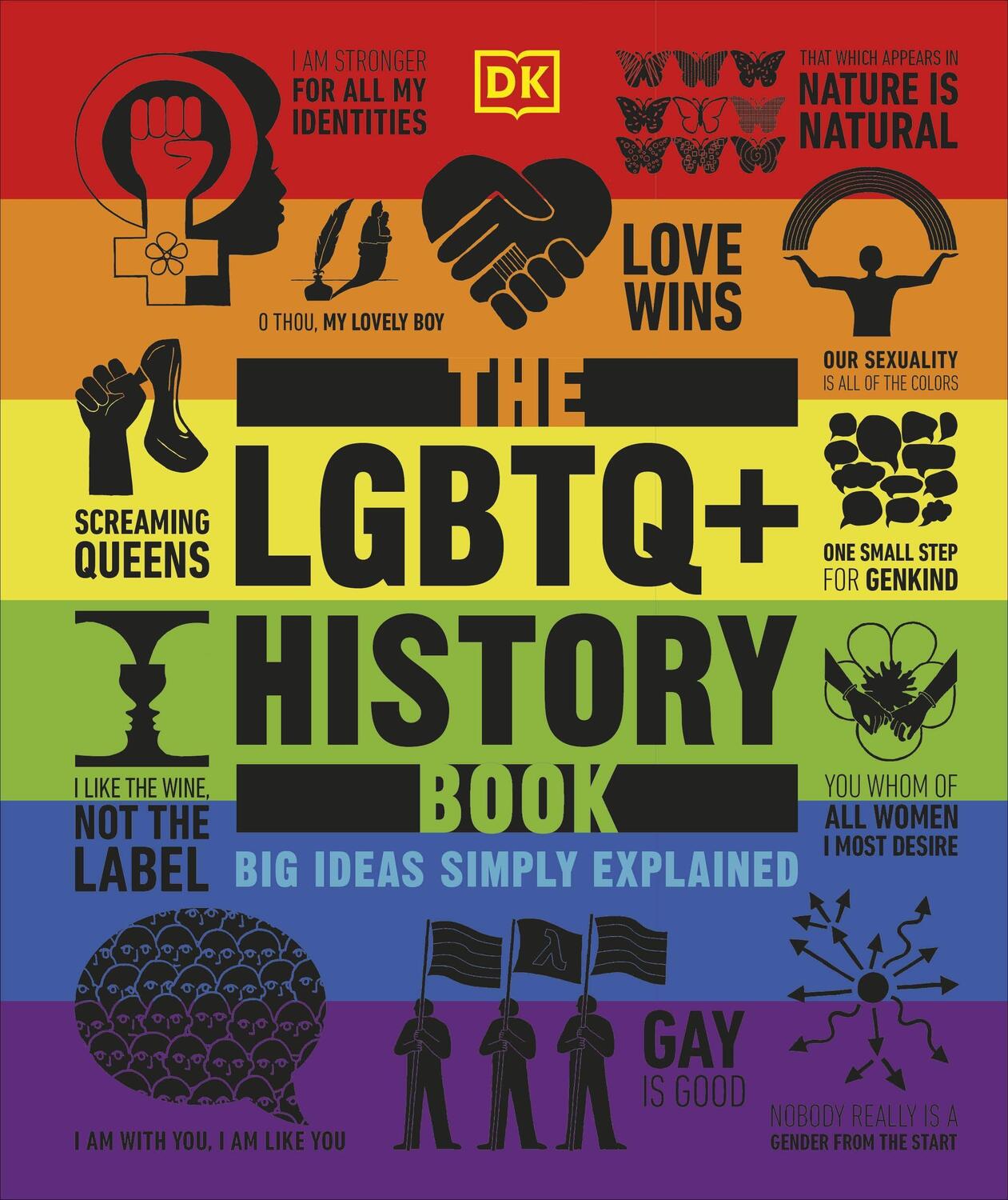 Cover: 9780241596265 | The LGBTQ + History Book | Big Ideas Simply Explained | Buch | 2023