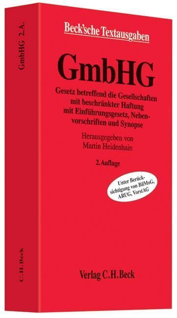 Cover: 9783406603594 | GmbHG | Taschenbuch | XXIV | Deutsch | 2010 | Verlag C. H. BECK oHG