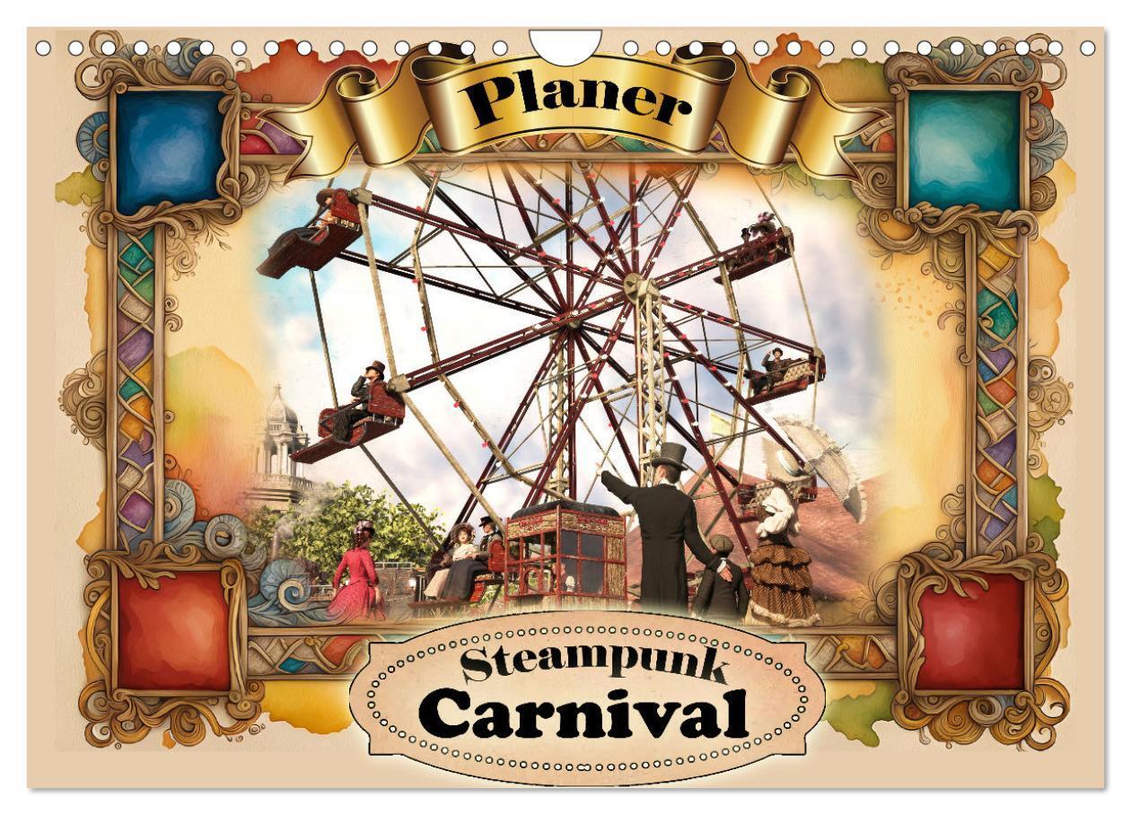 Cover: 9783383838538 | Steampunk Carnival (Wandkalender 2025 DIN A4 quer), CALVENDO...