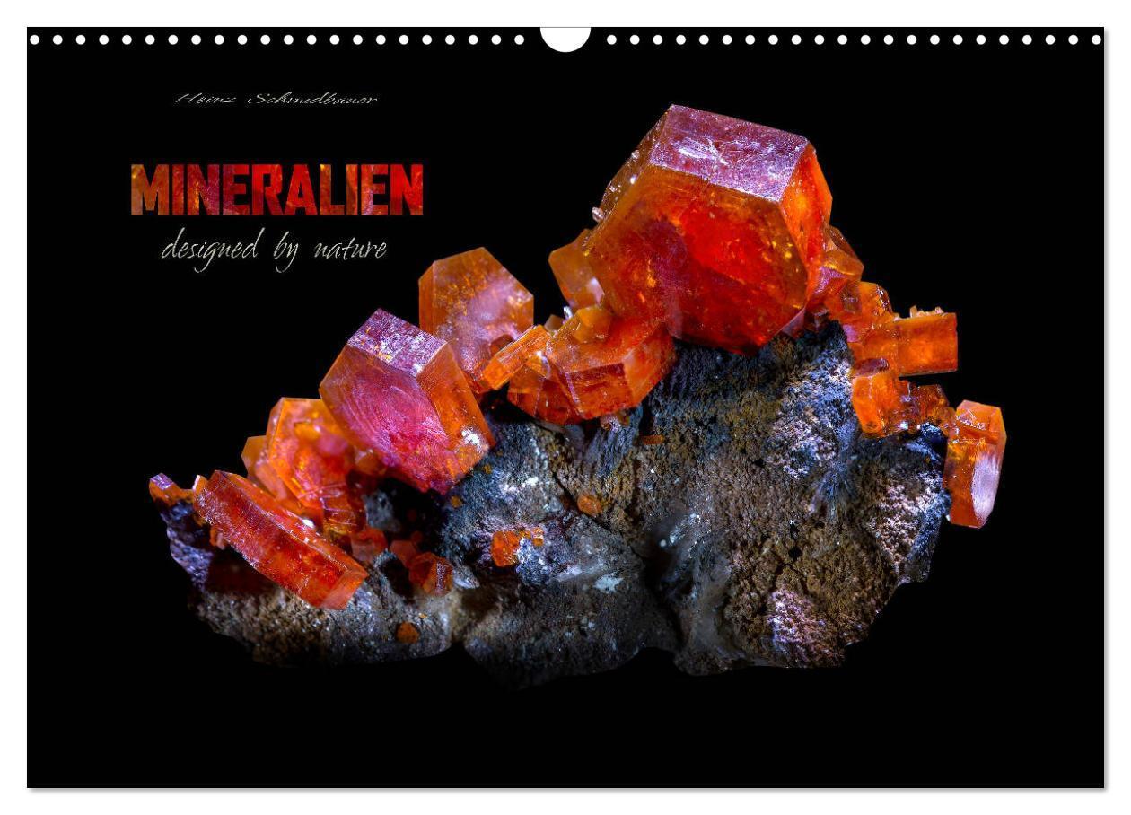 Cover: 9783675689411 | MINERALIEN designed by nature (Wandkalender 2024 DIN A3 quer),...