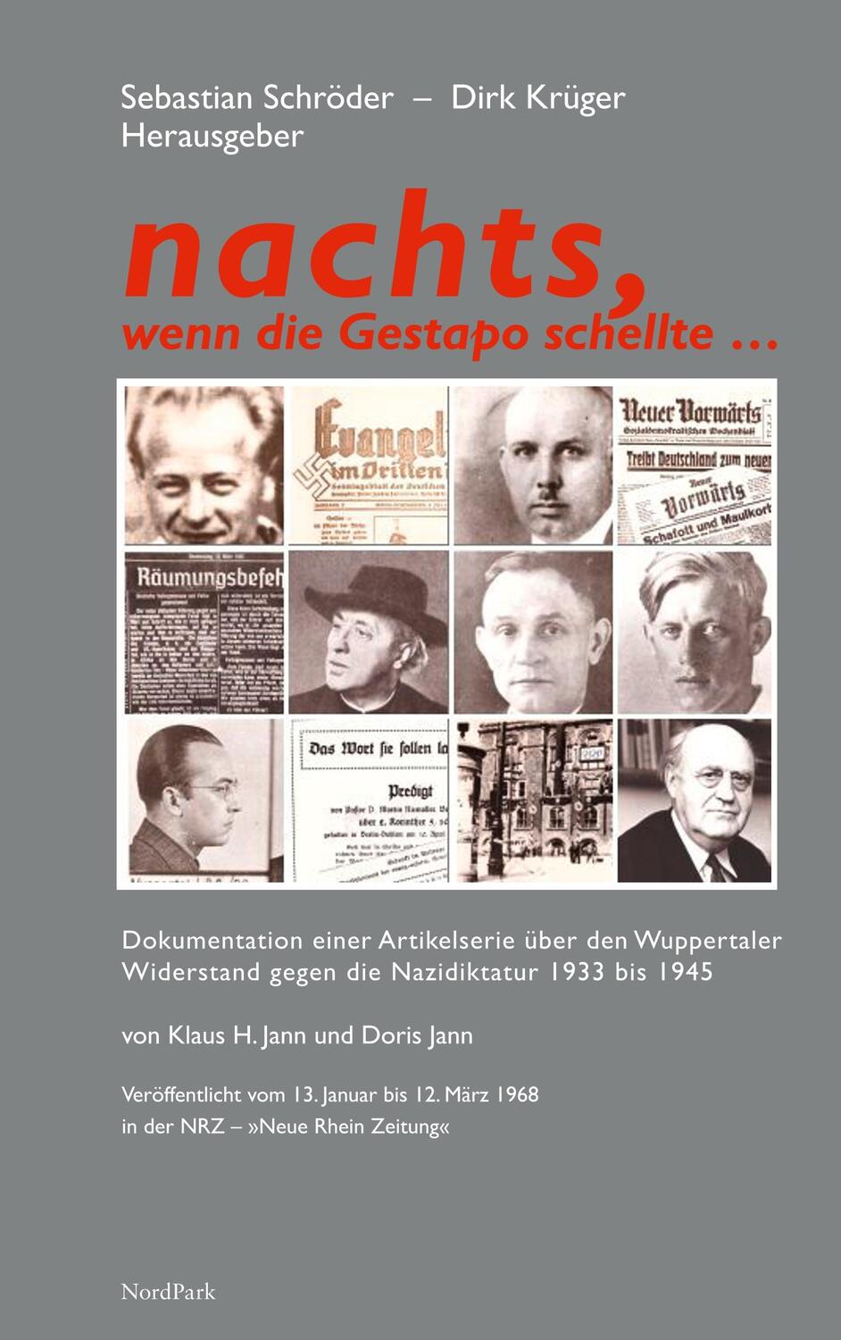 Cover: 9783943940336 | nachts, wenn die Gestapo schellte ... | Klaus H. Jann (u. a.) | Buch