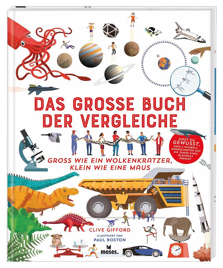 Cover: 9783897772410 | Das große Buch der Vergleiche | Clive Gifford | Buch | Deutsch | 2019