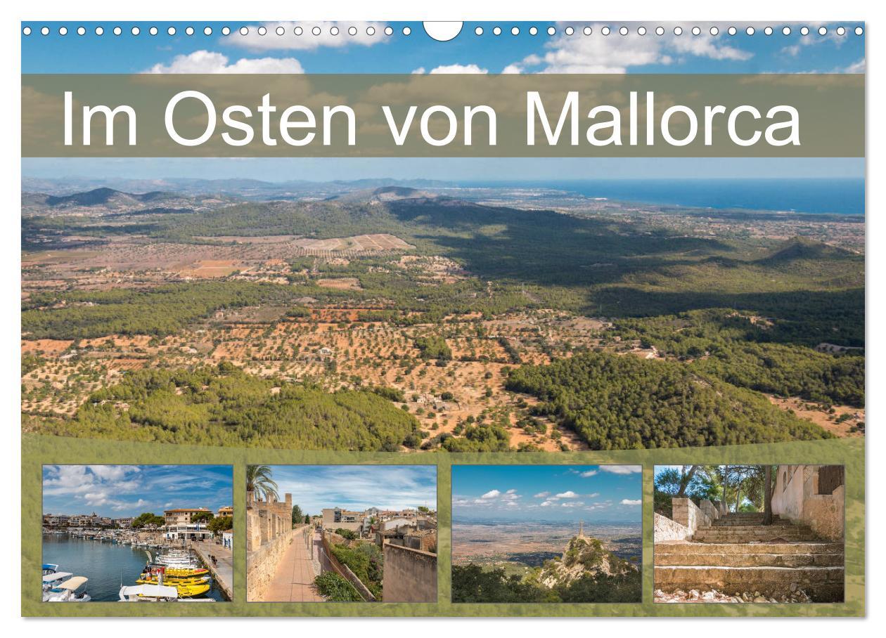 Cover: 9783435435234 | Im Osten von Mallorca (Wandkalender 2025 DIN A3 quer), CALVENDO...