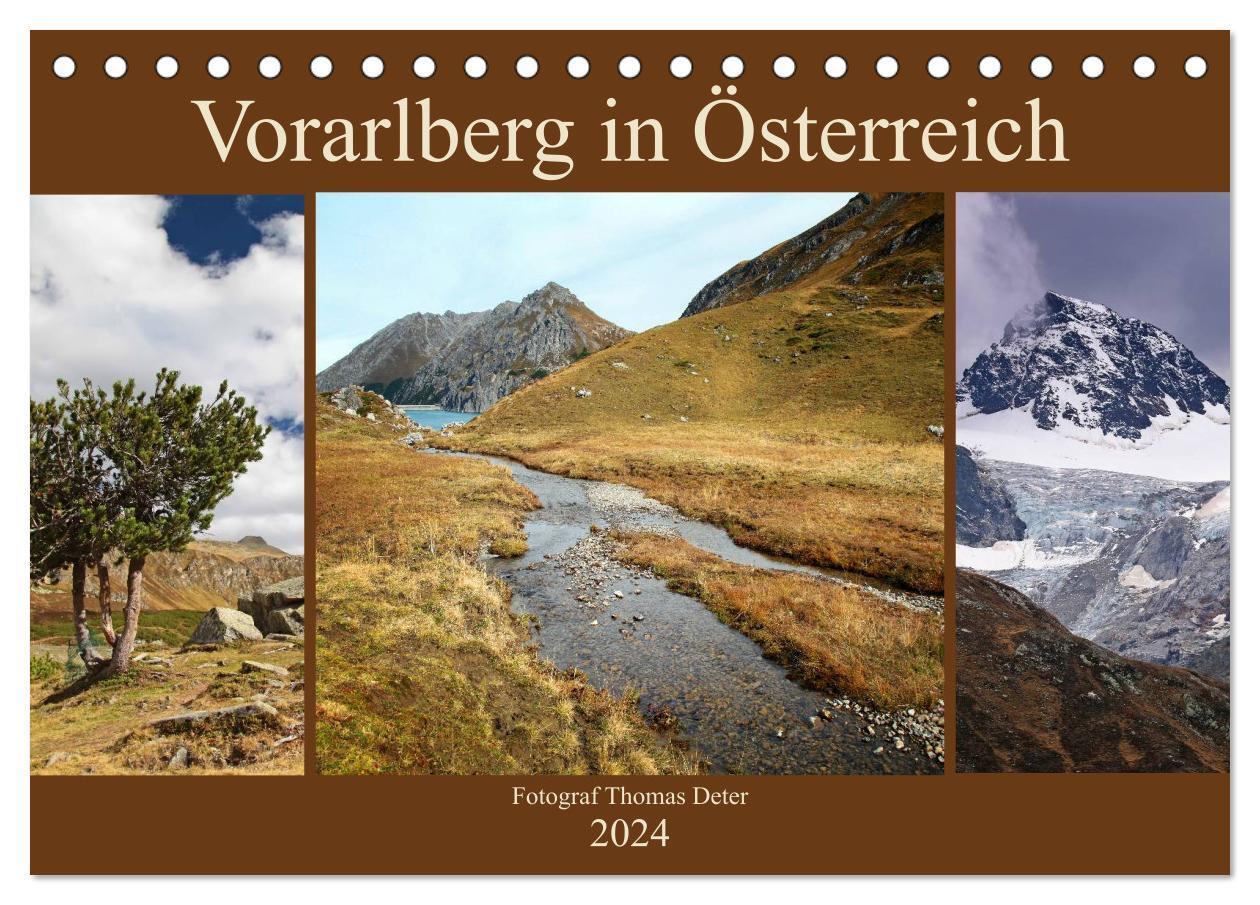 Cover: 9783383437533 | Vorarlberg in Österreich (Tischkalender 2024 DIN A5 quer), CALVENDO...