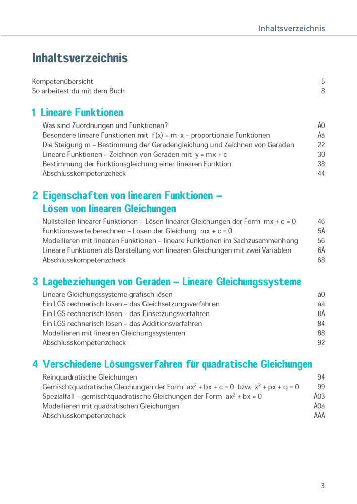 Bild: 9783129275764 | Ich kann Mathe - Lineare und quadratische Funktionen und...