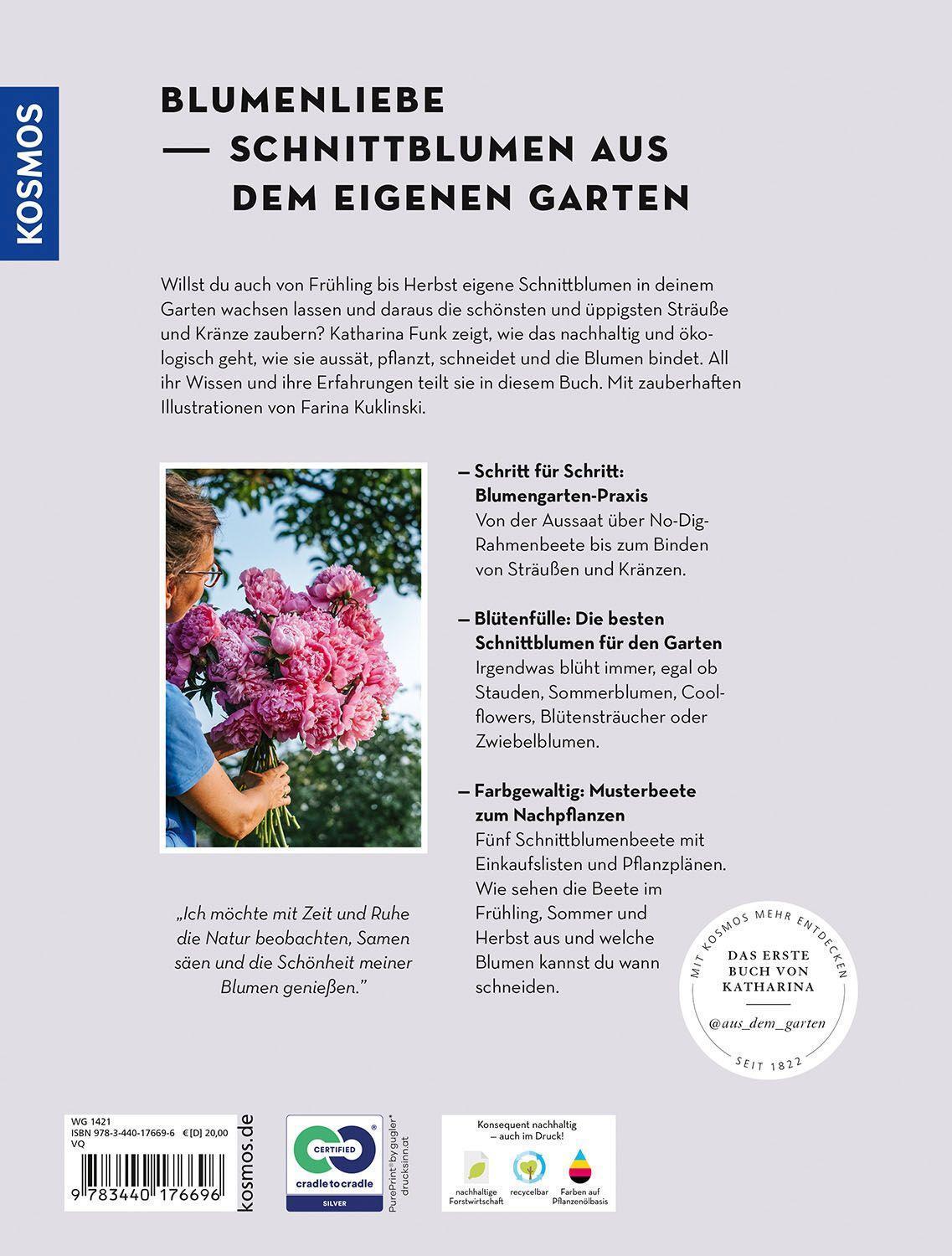 Bild: 9783440176696 | Vom Garten in die Vase | Katharina Funk | Taschenbuch | 128 S. | 2023