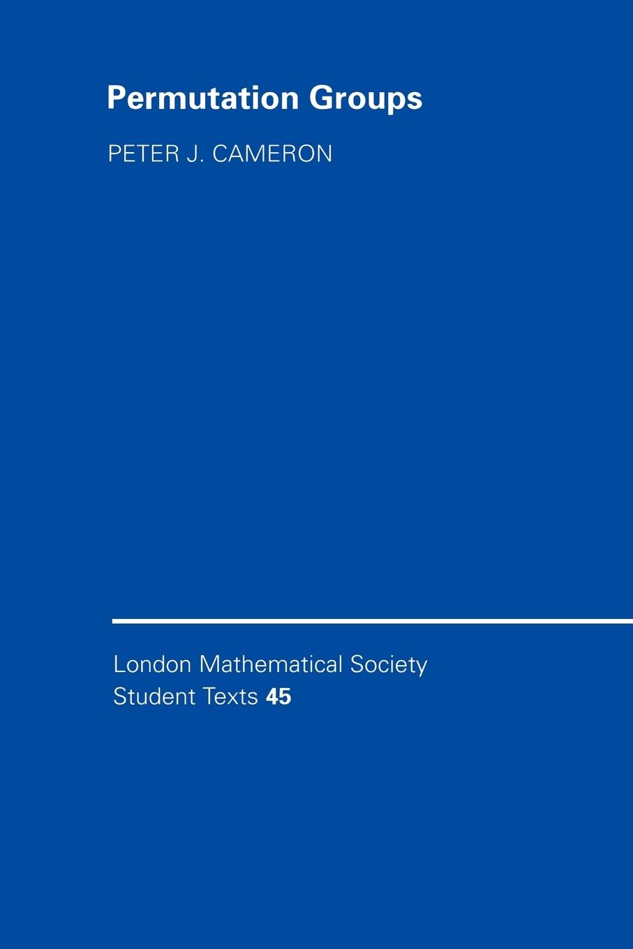 Cover: 9780521653787 | Permutation Groups | Peter J. Cameron | Taschenbuch | Paperback | 2005