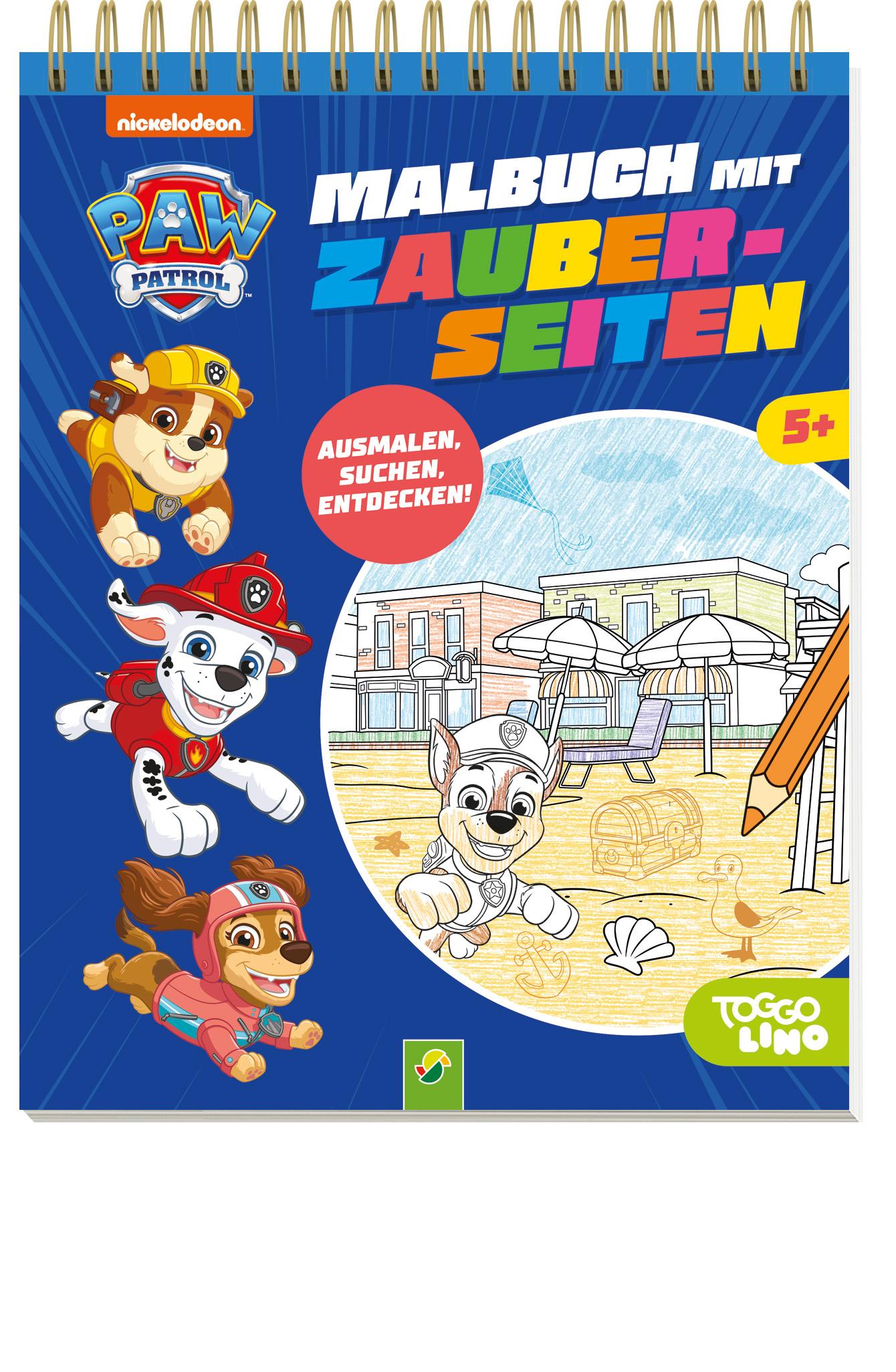 Cover: 9783849946906 | PAW Patrol Malbuch mit Zauberseiten | Schwager &amp; Steinlein Verlag GmbH