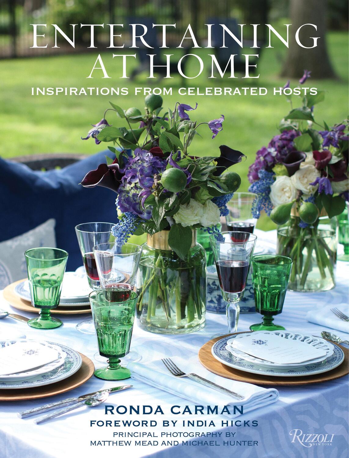 Cover: 9780847866014 | Entertaining at Home: Inspirations from Celebrated Hosts | Carman