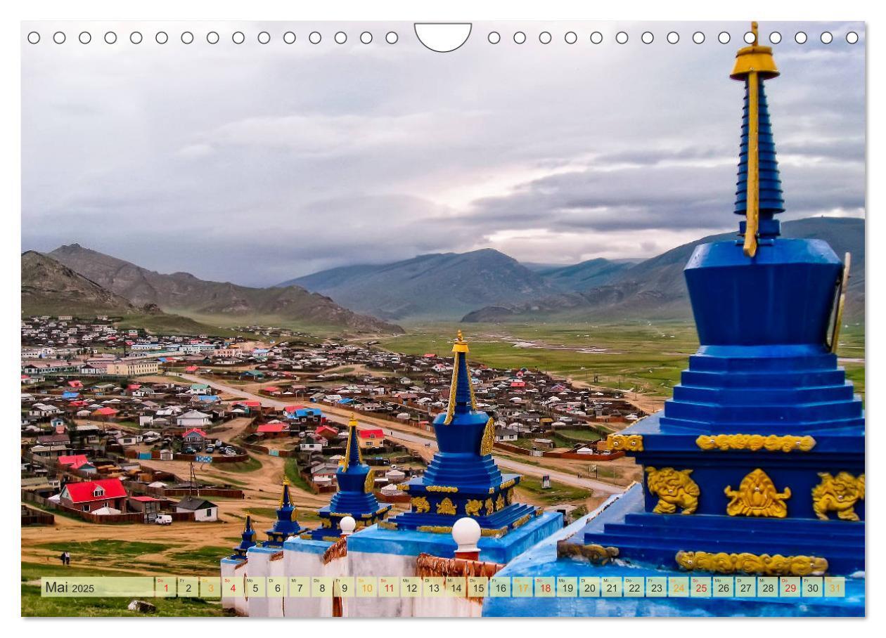 Bild: 9783435438815 | Reise durch Asien - Mongolei (Wandkalender 2025 DIN A4 quer),...