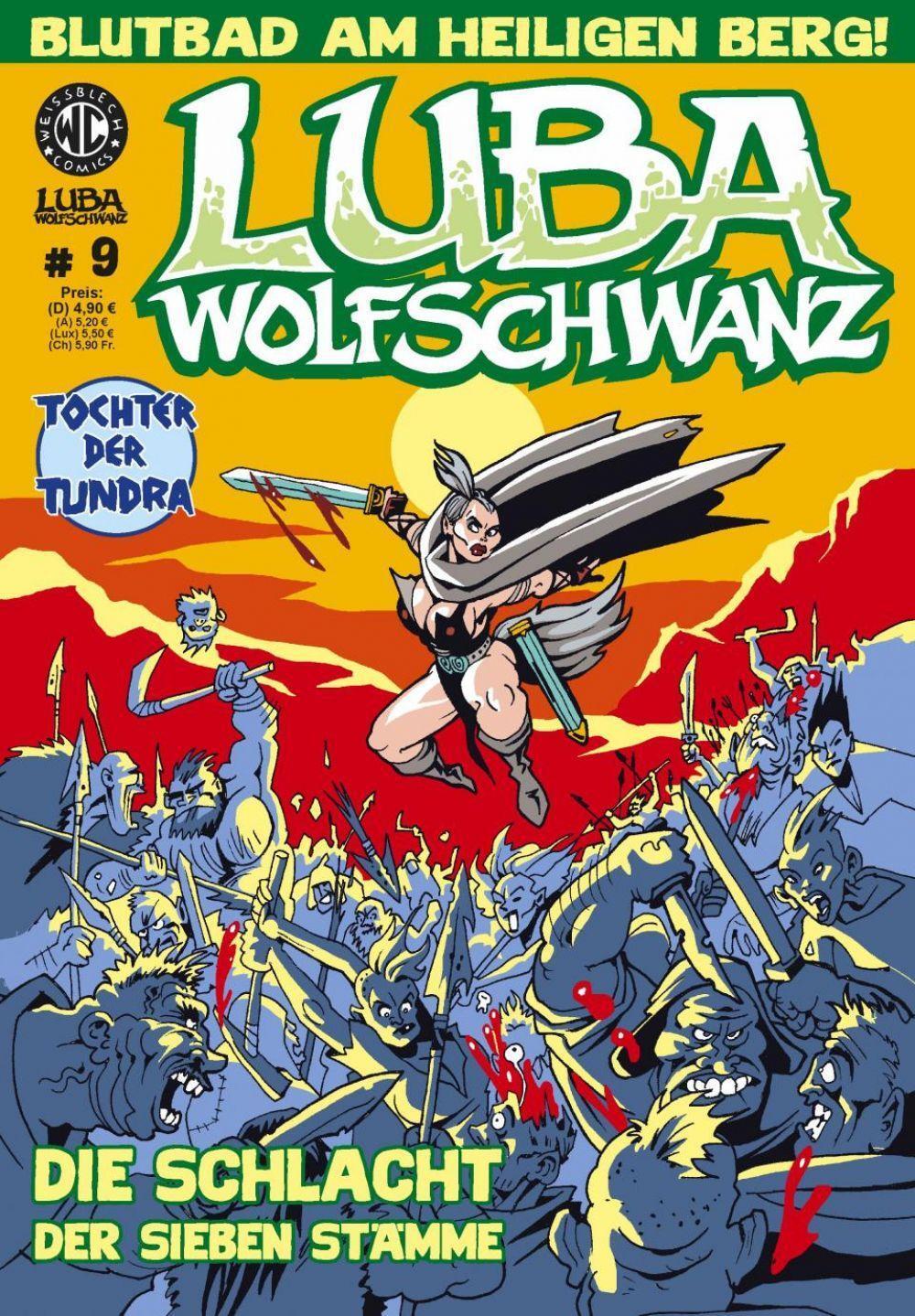 Cover: 9783869591148 | Luba Wolfschwanz 9 | Die Schlacht der sieben Stämme | Levin Kurio
