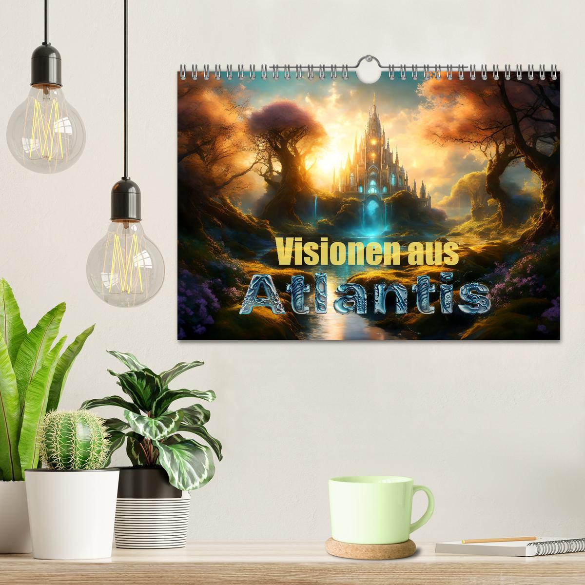 Bild: 9783457015773 | Visionen aus Atlantis (Wandkalender 2025 DIN A4 quer), CALVENDO...