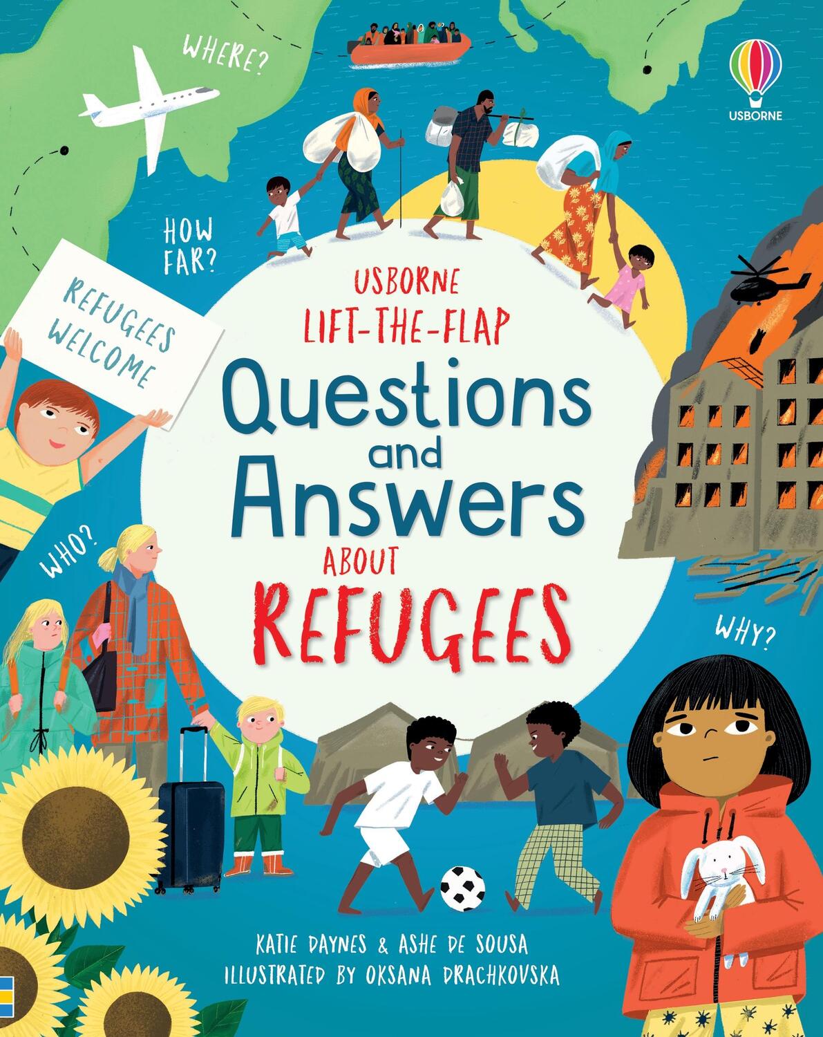 Cover: 9781803709987 | Lift-the-flap Questions and Answers about Refugees | Sousa (u. a.)
