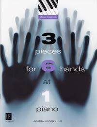 Cover: 9790008066184 | 3 Pieces for 6 Hands at 1 Piano | Broschüre | Spielpartitur | Englisch