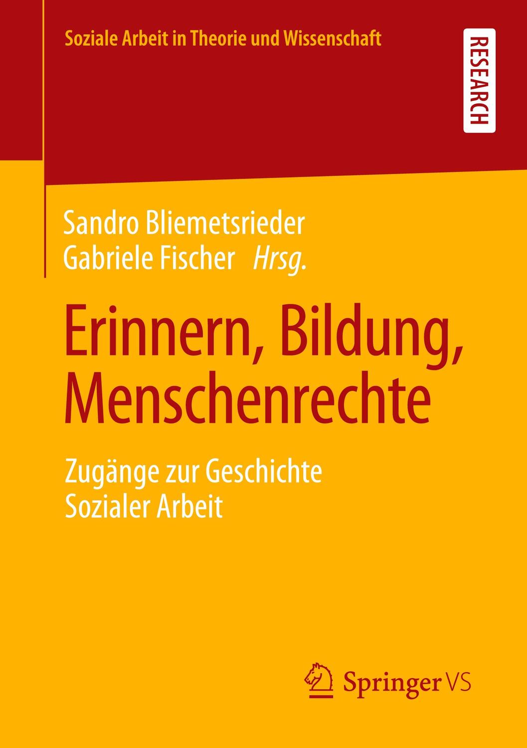 Cover: 9783658358693 | Erinnern, Bildung, Menschenrechte | Sandro Bliemetsrieder (u. a.) | IX